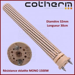 Résistance chauffe-eau stéatite 1500W - MONO - Diam 32mm CYB-158763