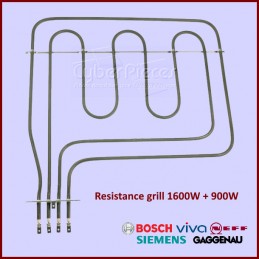 Resistance grill 1600W +...