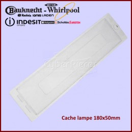 Cache lampe 180x50mm hotte Indesit C00014091 CYB-312462