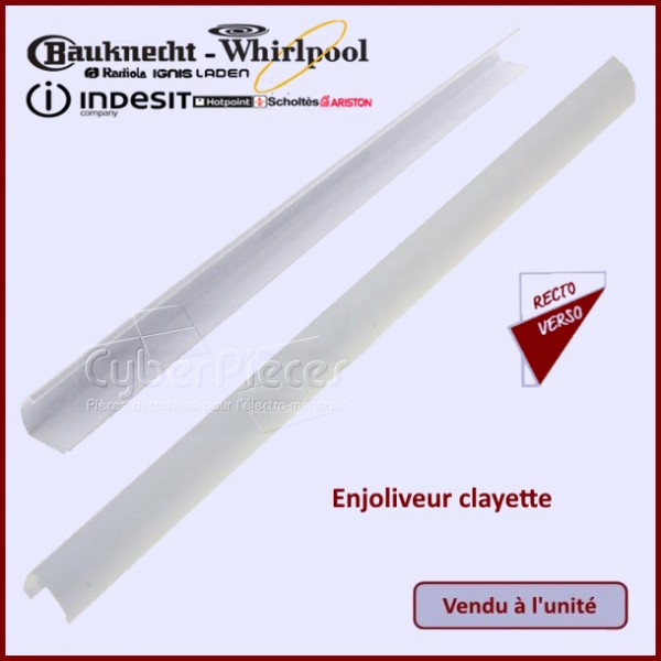 Enjoliveur clayette Whirlpool 481246049299 CYB-195300 Enjoliveur clayette Whirlpool 481246049299 CYB-195300