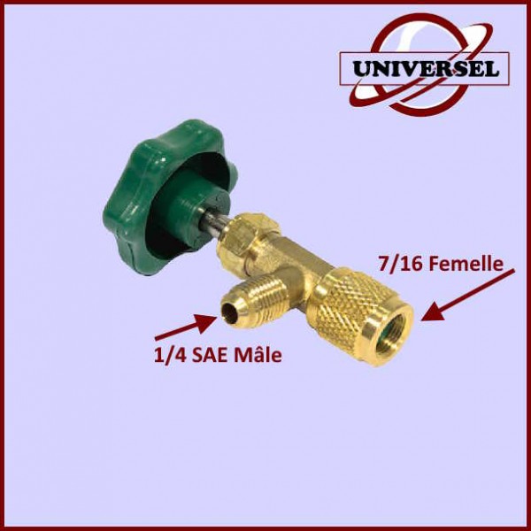 Robinet 1/4 SAE pour R600A CYB-319324 Robinet 1/4 SAE pour R600A CYB-319324