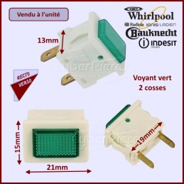 Voyant vert Whirlpool...