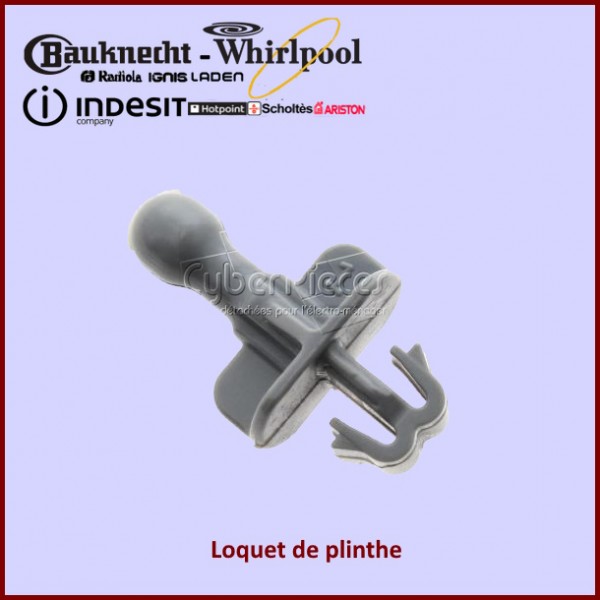 Crochet plinthe Indesit C00113858 CYB-333924 Crochet plinthe Indesit C00113858 CYB-333924