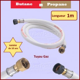 Tuyau Gaz butane ou propane 1.00m - Validité 10 ans CYB-002370