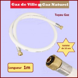Tuyau Gaz Naturel - Gaz de Ville 1,00m - Validité 10 ans CYB-002240