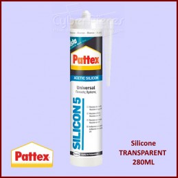 Mastic Silicone TRANSLUCIDE 280ML Pattex CYB-233019