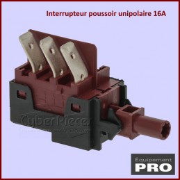 Interrupteur unipolaire 16A / 250V SILANOS CYB-430821