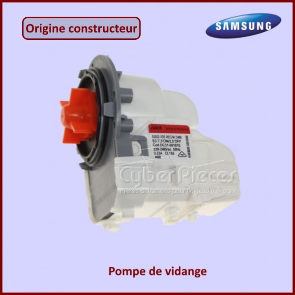 Pompe de vidange Samsung DC31-00181E CYB-202657