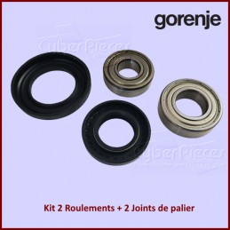 Kit 2 Roulements + 2 Joints de palier Gorenje 488122 CYB-195379
