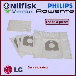 Lot de 4 Sacs aspirateur...