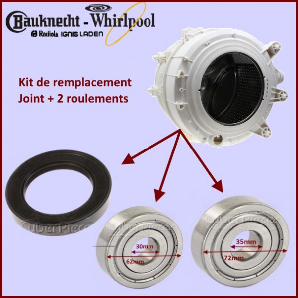 kit Roulements + joint à lévre pour cuve soudée GA-208093 kit Roulements + joint à lévre pour cuve soudée GA-208093