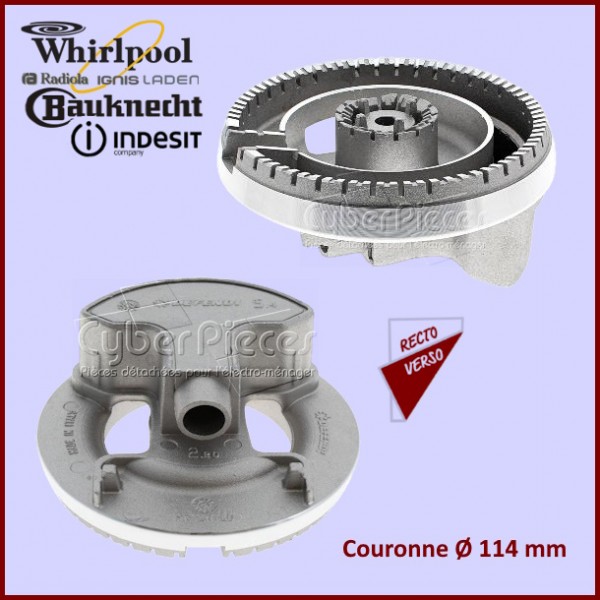 Chapeau bruleur Indesit C00313733 CYB-219204