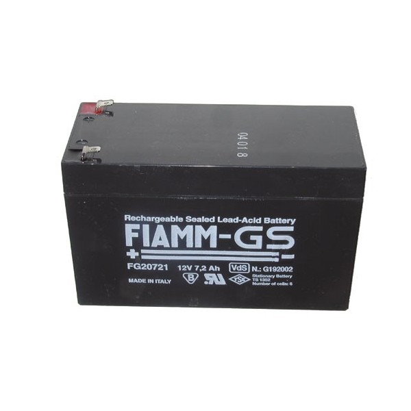 Batterie Fiam 12v 7,2ah Batterie Fiam 12v 7,2ah