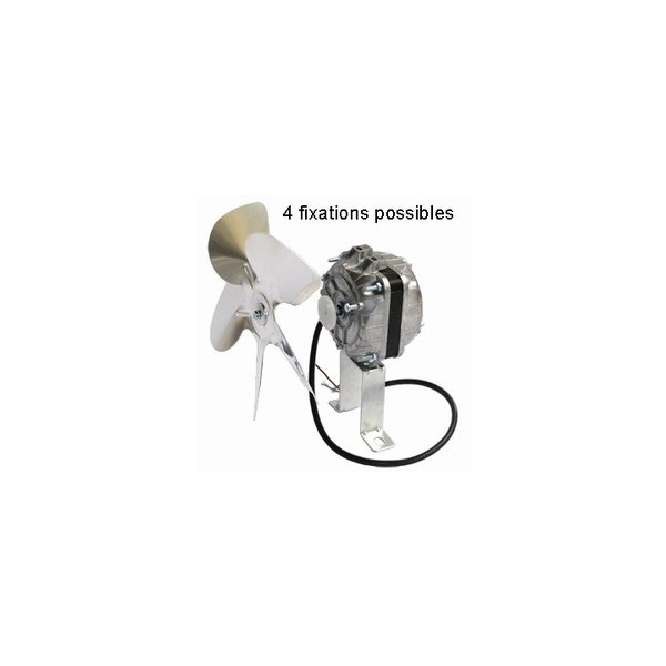 Ventilateur 10w 50 Hz Multifixations Livré Avec Hélice Ø 250 Mm Et Patte 85 Mm. CYB-040594