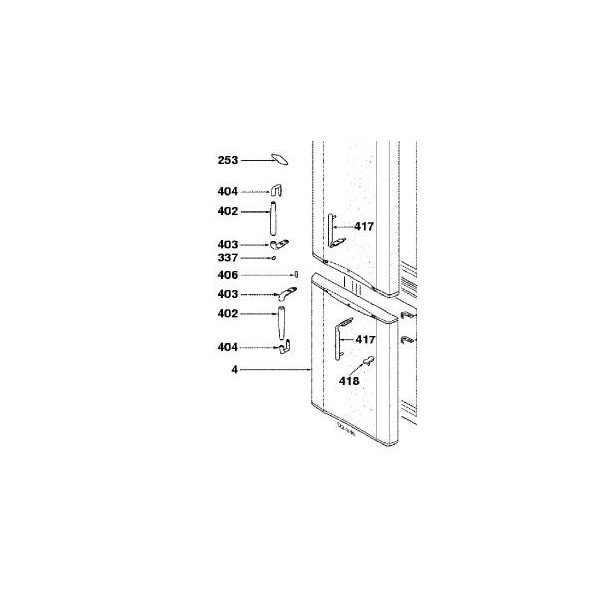 Support Sur Poignee 45X9378 CYB-077613