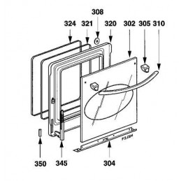 Vitre Exterieur De Porte CYB-099400