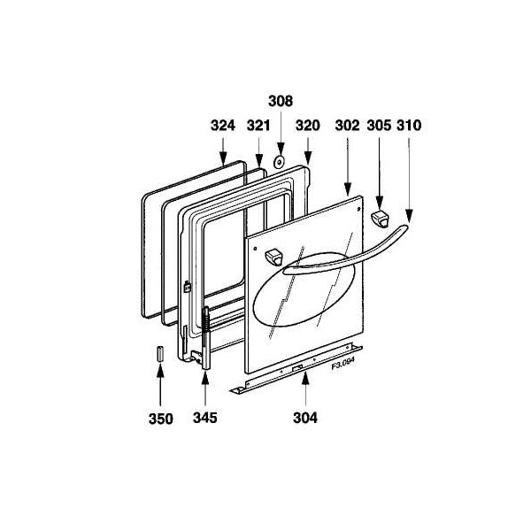 Vitre Exterieur De Porte CYB-099400