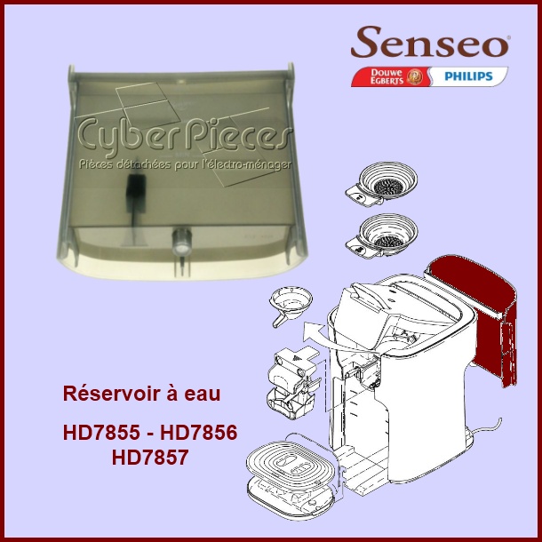 Réservoir à eau Senséo - 422225959051 - Machine à dosettes