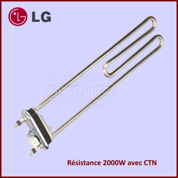 Résistance 2000W LG AEG33121516 -  Pièces machine à laver