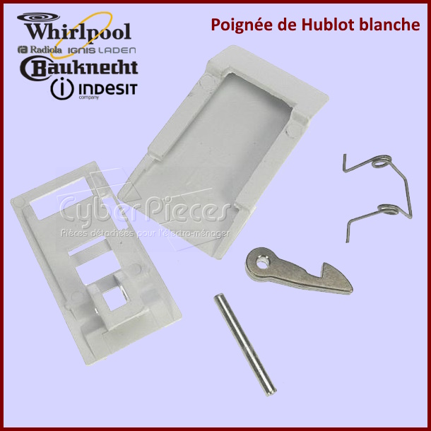 Poignée de Hublot Indesit C00031856 -  Pièces machine à laver