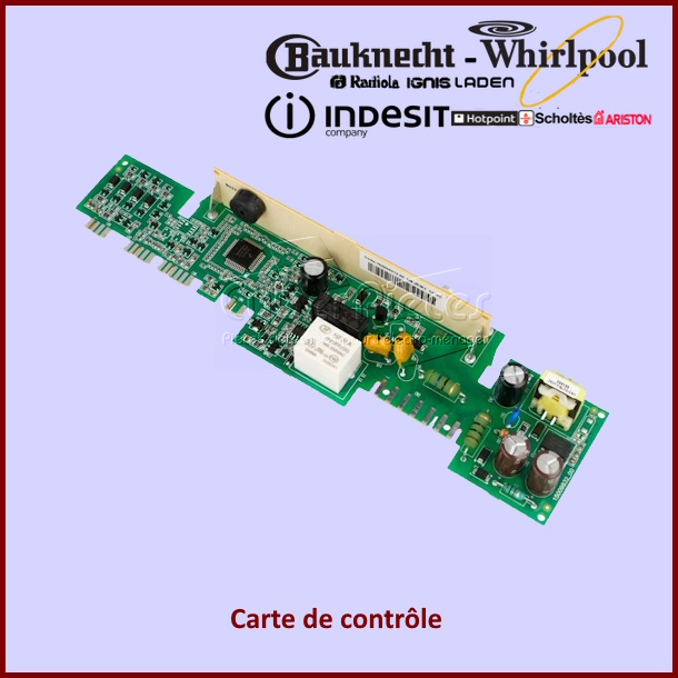 Carte mère Whirlpool programmée C00525391