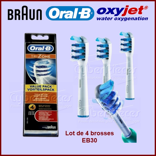 Brosse à dents Trizone EB30 - 80217895 - Pièces hygiène