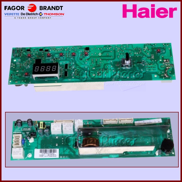 Carte Ã©lectronique HAIER 0021800015 -  PiÃ¨ces machine Ã  laver