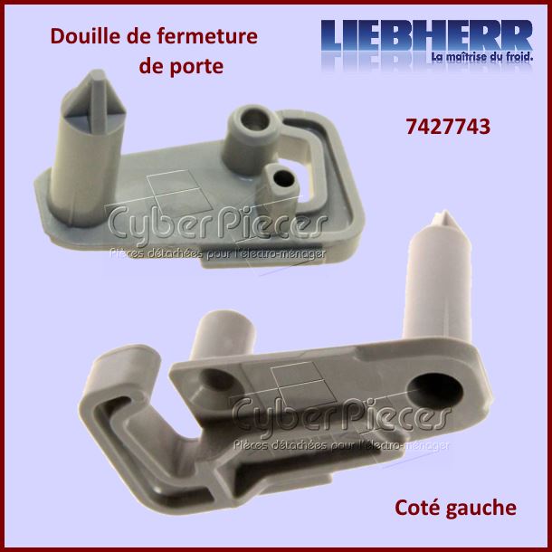 Douille gauche de fermeture de porte Liebherr 7427743 - Pièces réfr...