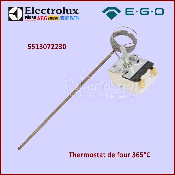 Thermostat de four 62 à 385° EGO 5513072230 - Pièces four