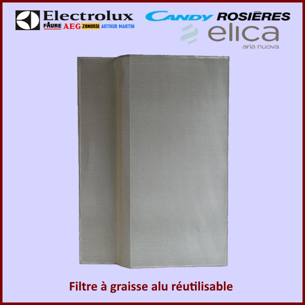 Filtre alu réutilisable Electrolux 50245268003