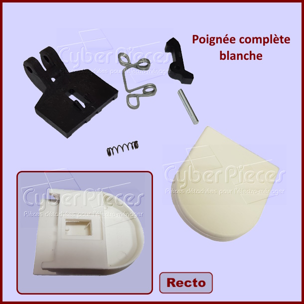 Poignée complète blanche ARDO 651027551 / 719003000