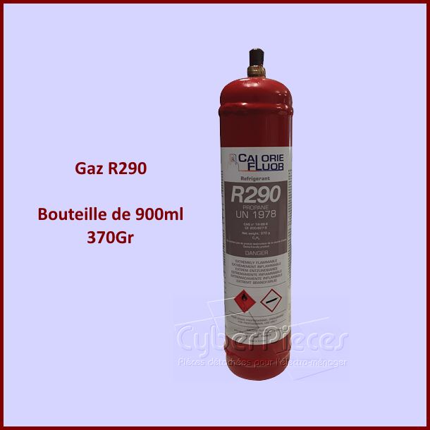 R290 bouteille de gaz de 900ML - 370G - Pièces réfrigérateur & cong...