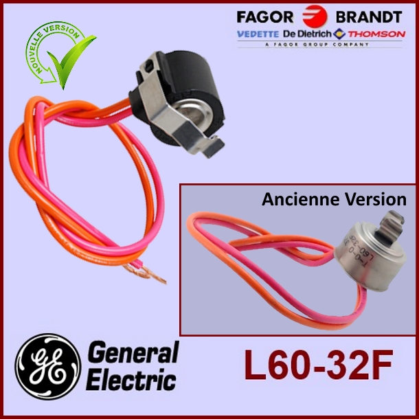 Thermostat de Dégivrage WR50X0122 (45X3862) US - Pièces réfrigérate...