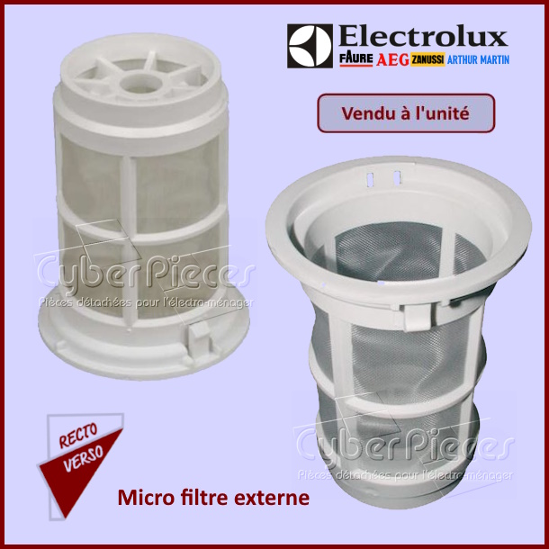 Micro filtre externe Electrolux 50223749008- Pièces lave-vaisselle