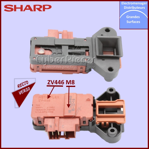 SÃ©curitÃ© de Porte verrou 32024465 -  PiÃ¨ces machine Ã  laver
