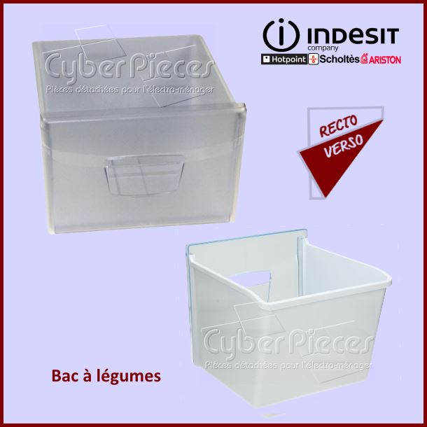 Bac Ã  lÃ©gumes Indesit C00506773 - PiÃ¨ces rÃ©frigÃ©rateur & congÃ©lateur