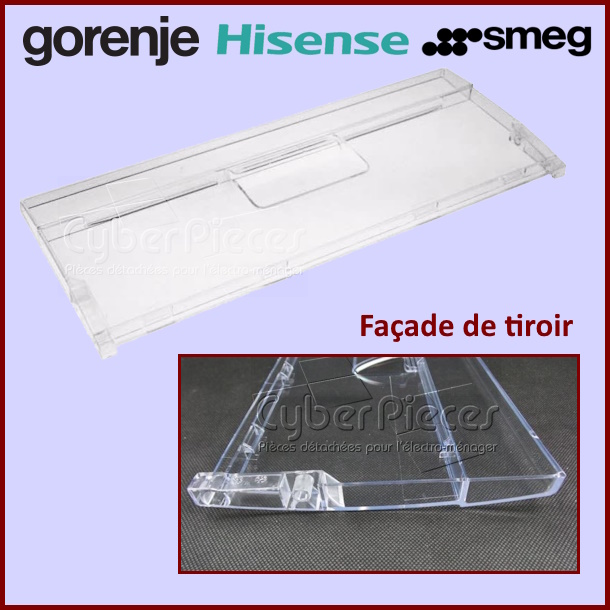 Portillon de tiroir en plastique Gorenje 542243
