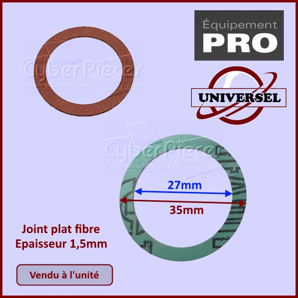 Joint plat fibre 35x27x1,5mm 437025