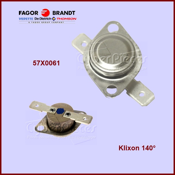 Thermostat 140° Brandt 57X3063