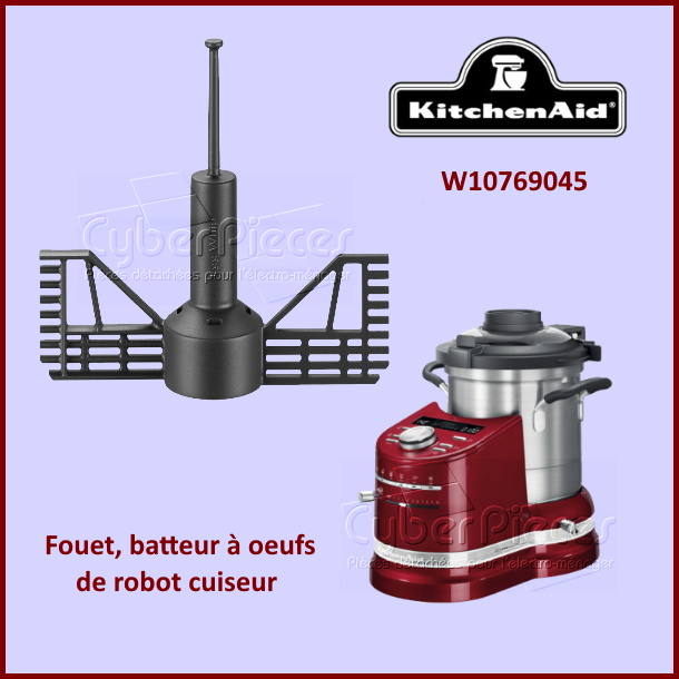 Fouet de robot cuiseur 5KZEW11 Kitchenaid W10769045