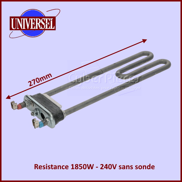 Thermoplongeur 1850W sans sonde