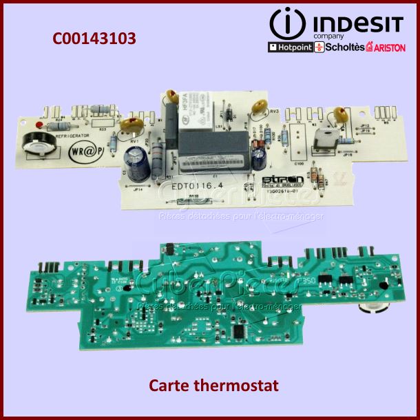 Carte thermostat électronique C00143103 - Pièces réfrigérateur & co...