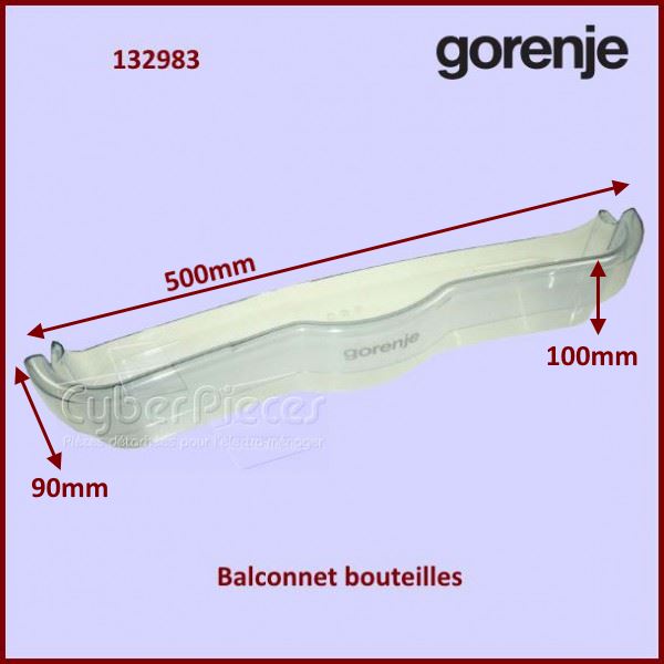 Balconnet bouteilles Gorenje 132983 - Pièces réfrigérateur & congél...