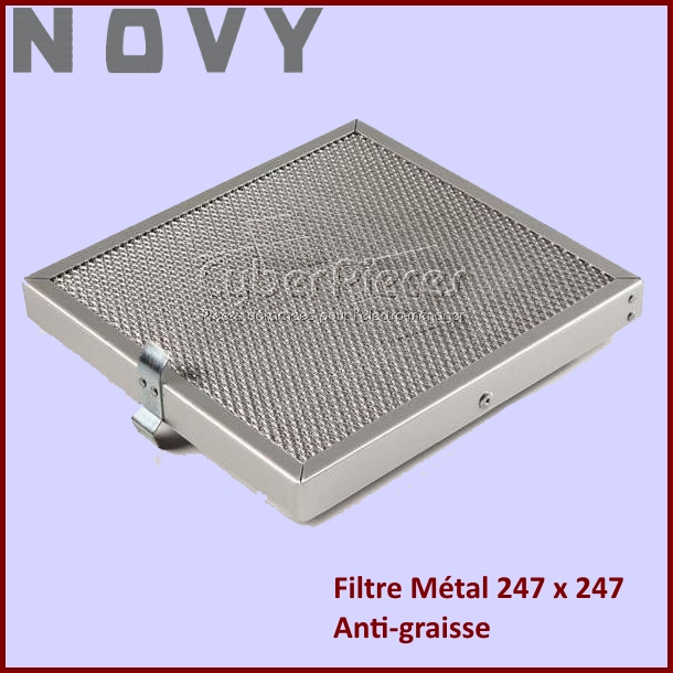 Filtre Graisse Metallique Novy D... - Pièces hotte
