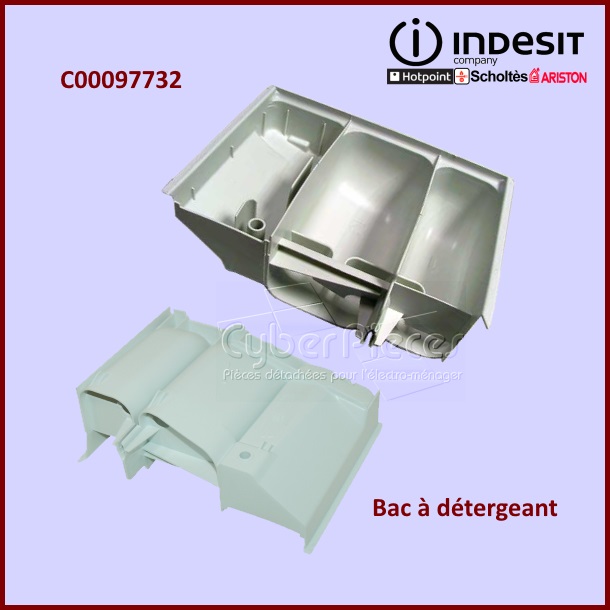 Boite à produit Indesit C00097732 -  Pièces machine à laver