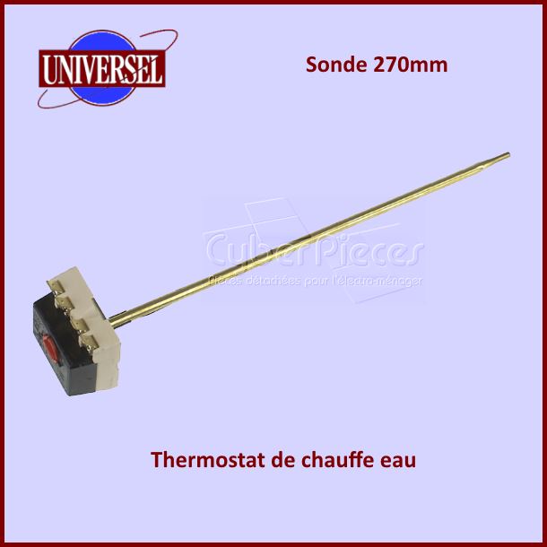 Thermostat de chauffe eau TUS 270mm - Pièces chauffe-eau
