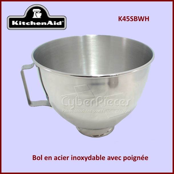 Bol de mixeur K45SBWH Kitchenaid W10802058