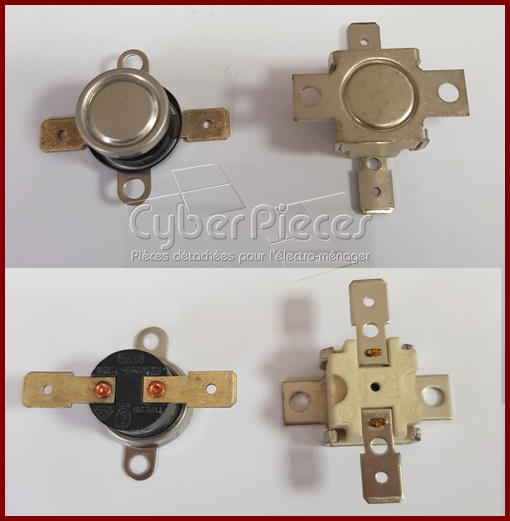 Lot Thermostat et fusible Seb CS-007410