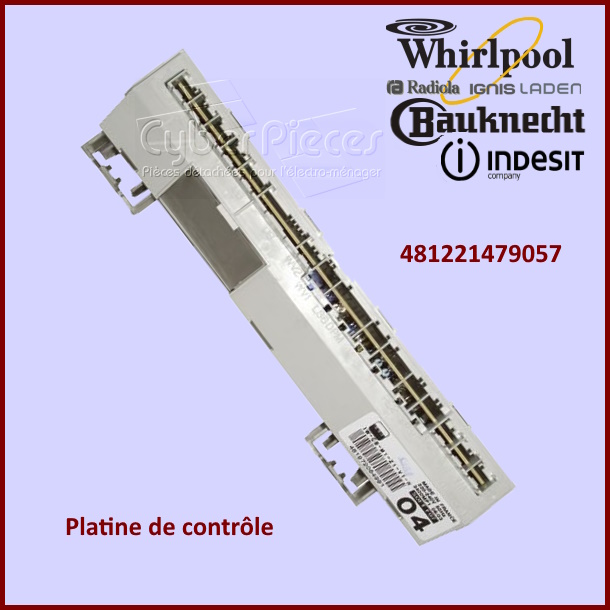 Platine de contrÃ´le Whirlpool 481221479057