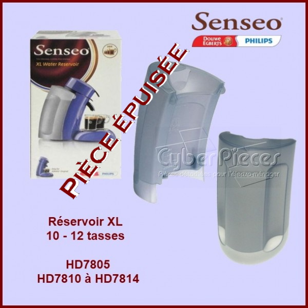 Réservoir XL 1,2 litre Senseo - 422225920100 - Machine à dosettes